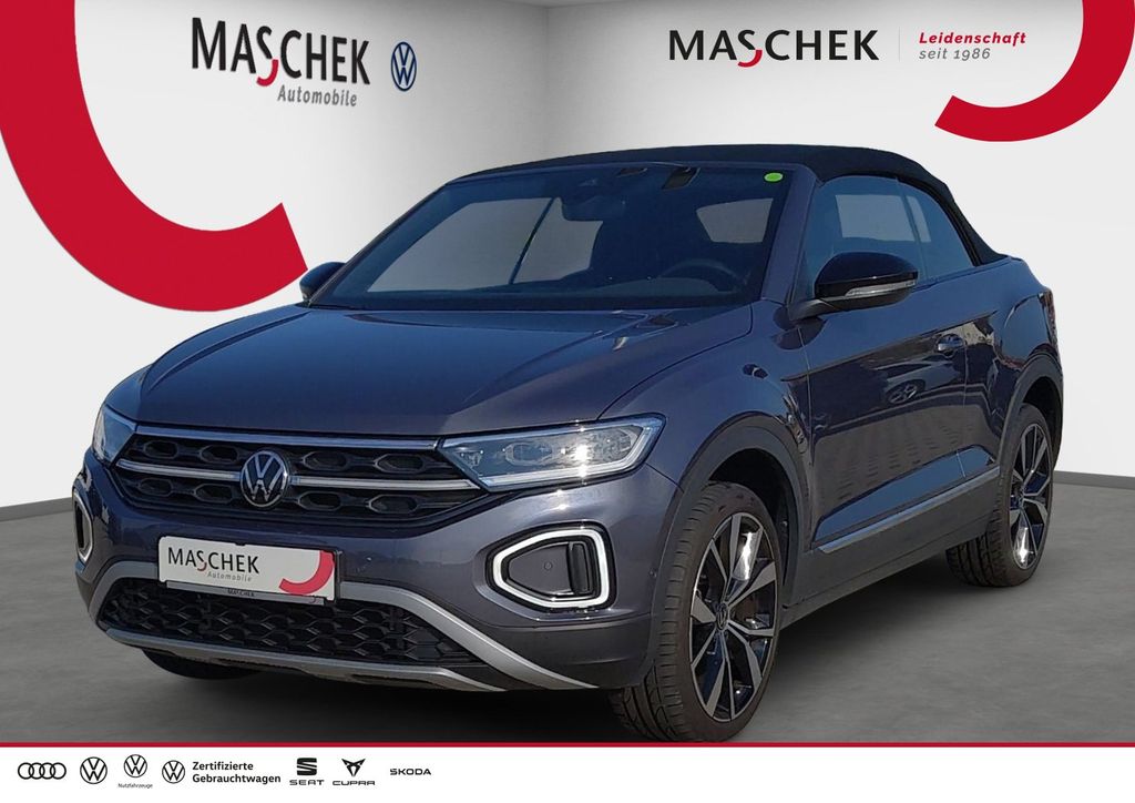 Volkswagen T-Roc 2022 г. Чёрный, пробег 24990 км