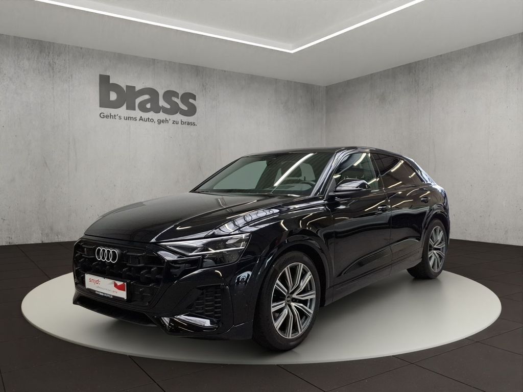 Audi Q8 2025 г. Чёрный, пробег 32315 км