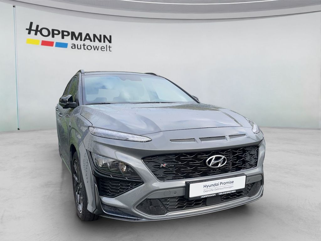 Hyundai Kona 2022 г. Серый, пробег 51478 км
