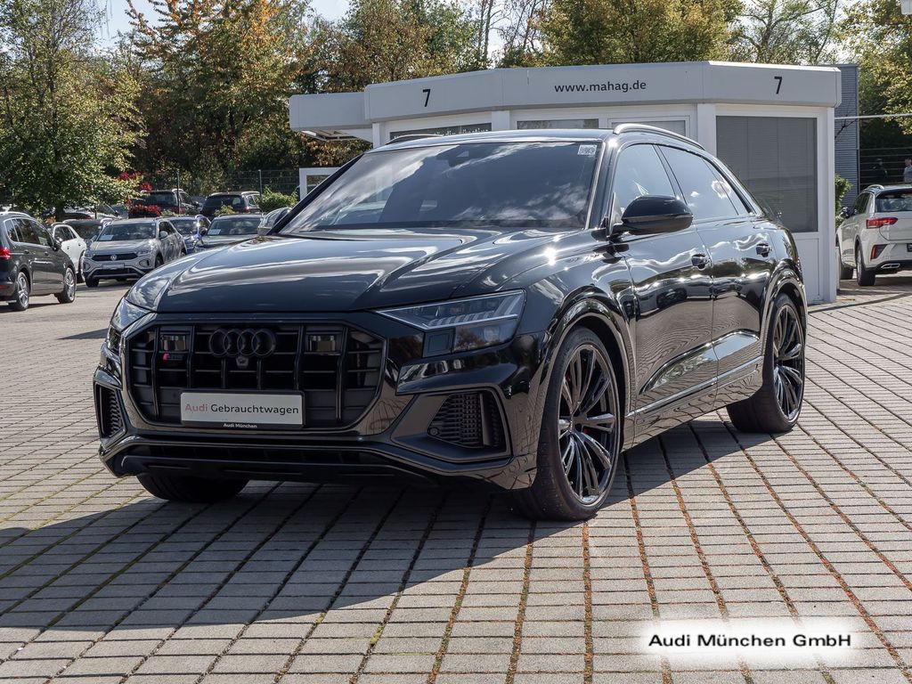 Audi SQ8 2023 г. Чёрный, пробег 59937 км