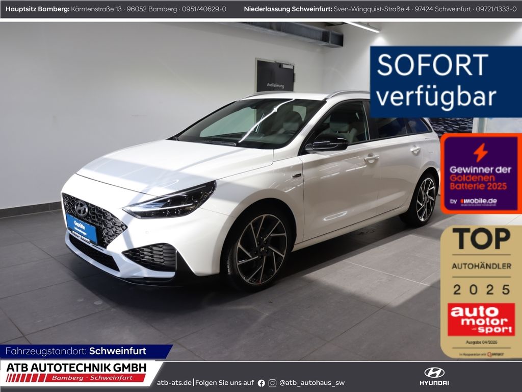 Hyundai i30 2022 г. Белый, пробег 58180 км