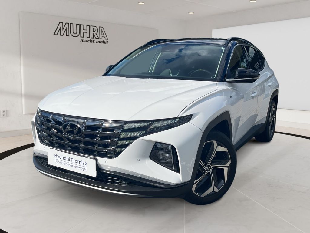 Hyundai Tucson 2021 г. Белый, пробег 34892 км