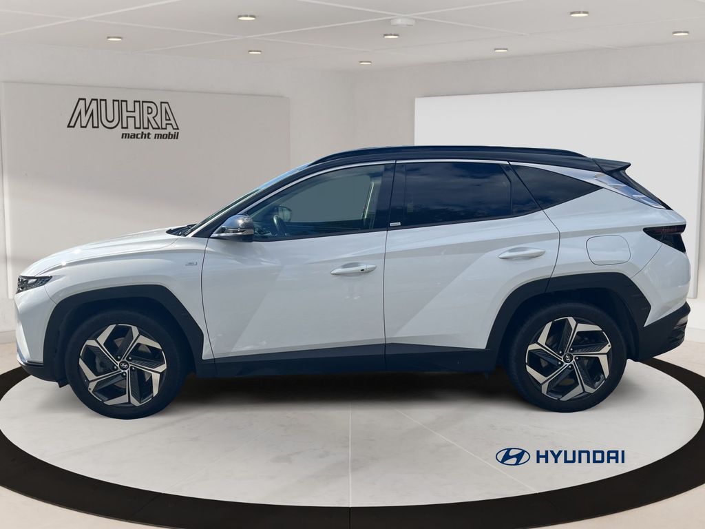 Hyundai Tucson 2021 г. Белый, пробег 34892 км