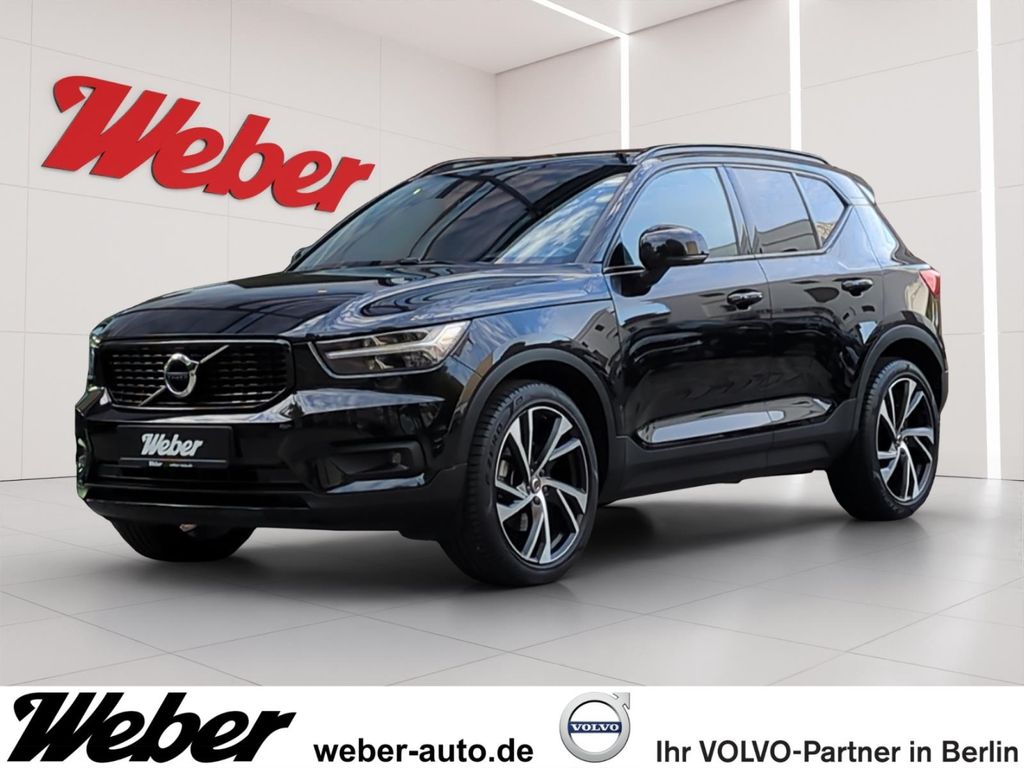 Volvo XC40 2021 г. Чёрный, пробег 45200 км