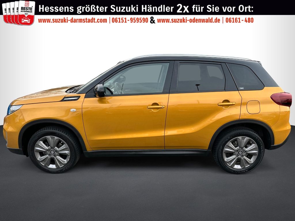 Suzuki Vitara 2023 г. Жёлтый, пробег 58500 км