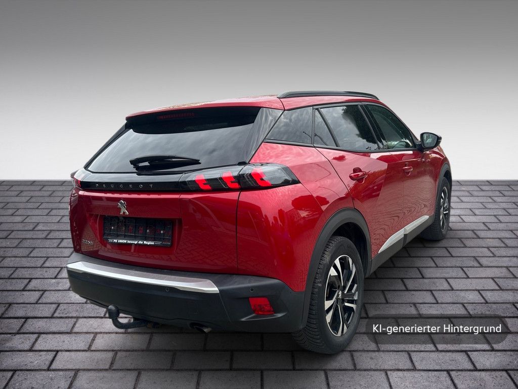 Peugeot 2008 2022 г. Красный, пробег 41650 км