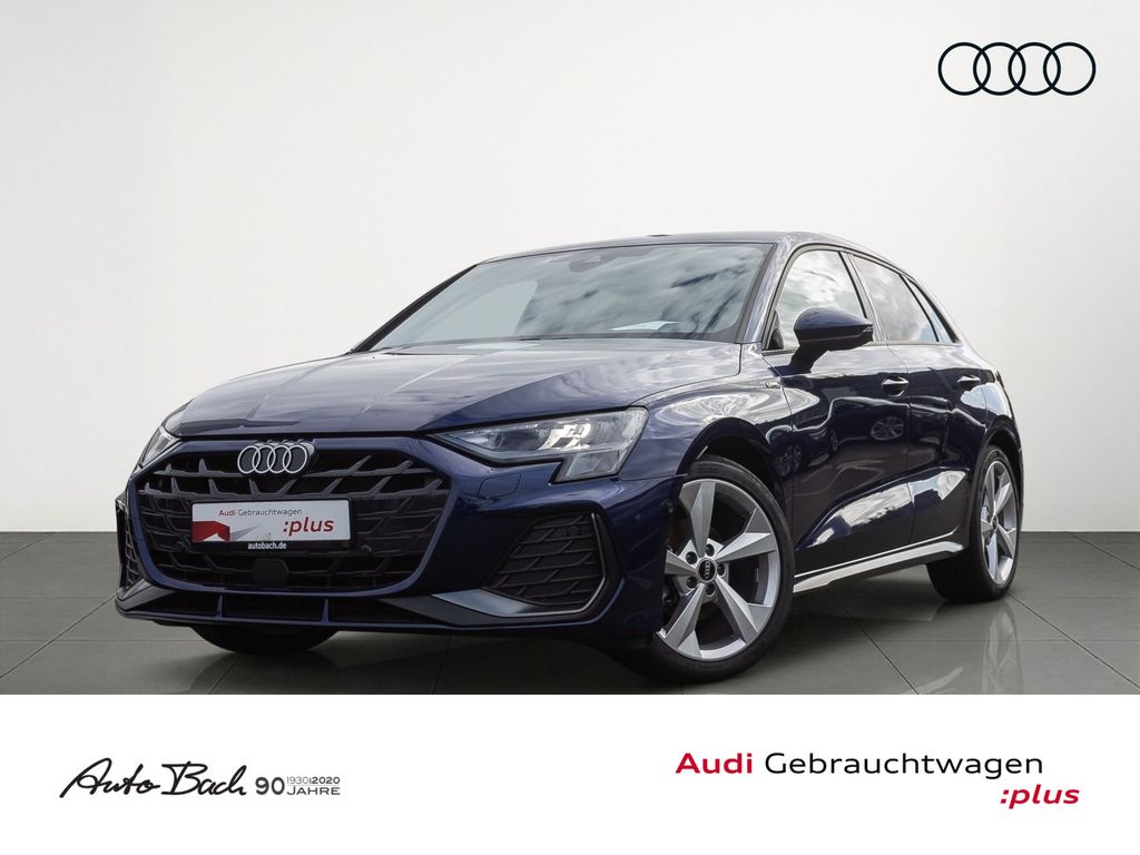 Audi A3 2025 г. Синий, пробег 13320 км