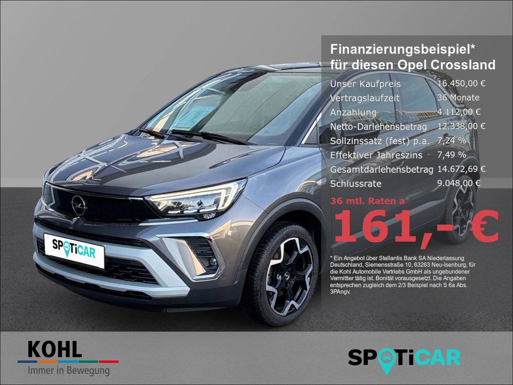 Opel CROSSLAND (X) 2023 г. Серый, пробег 55500 км