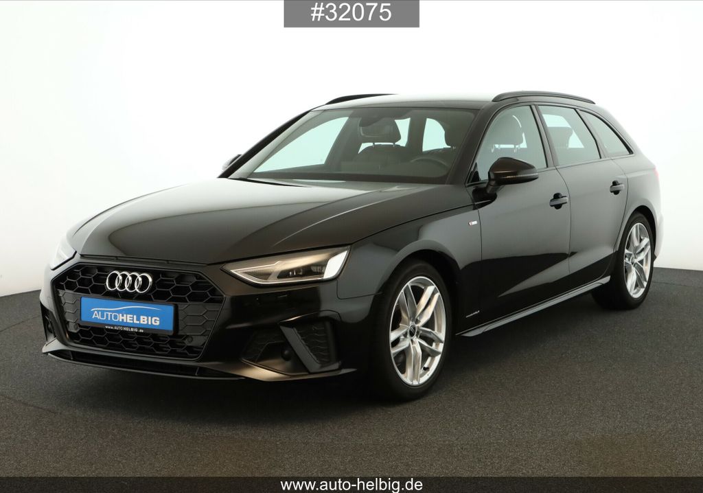 Audi A4 2023 г. Чёрный, пробег 38400 км