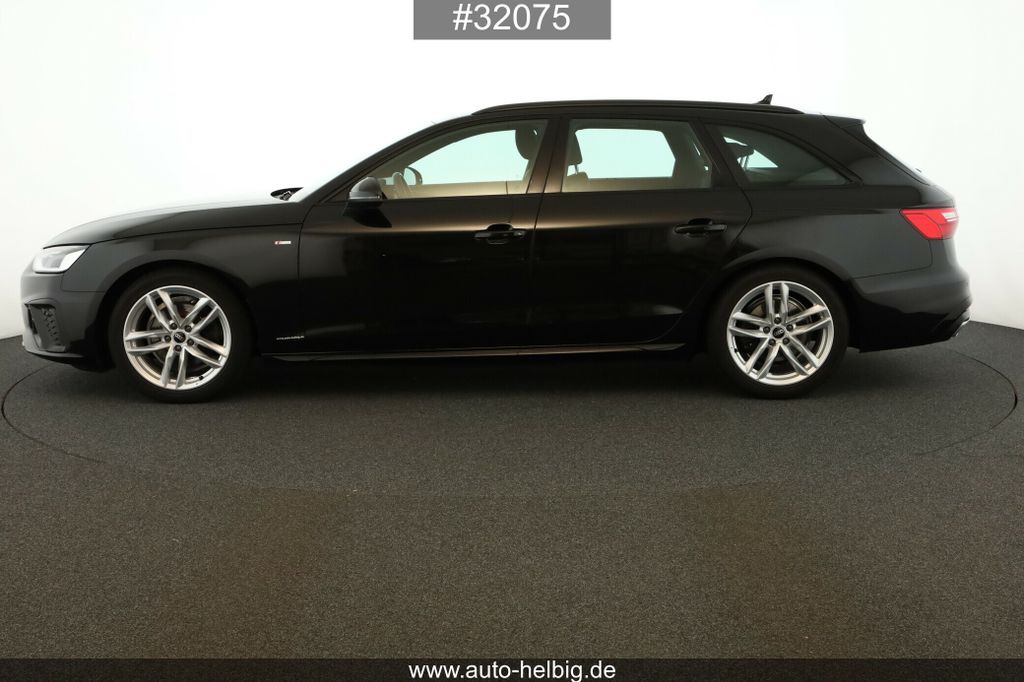 Audi A4 2023 г. Чёрный, пробег 38400 км