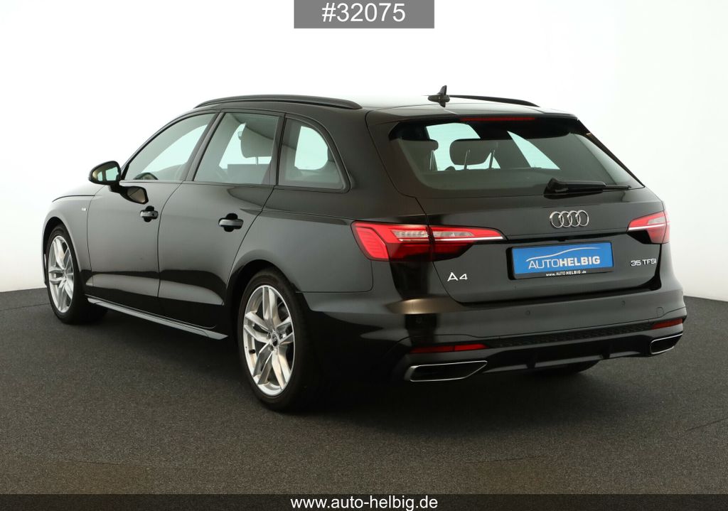 Audi A4 2023 г. Чёрный, пробег 38400 км