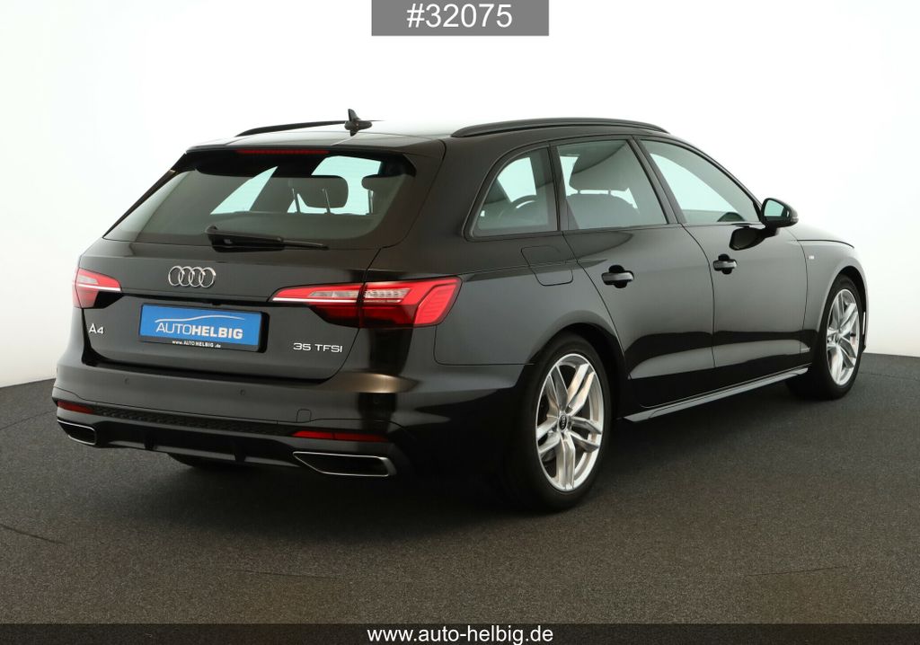 Audi A4 2023 г. Чёрный, пробег 38400 км