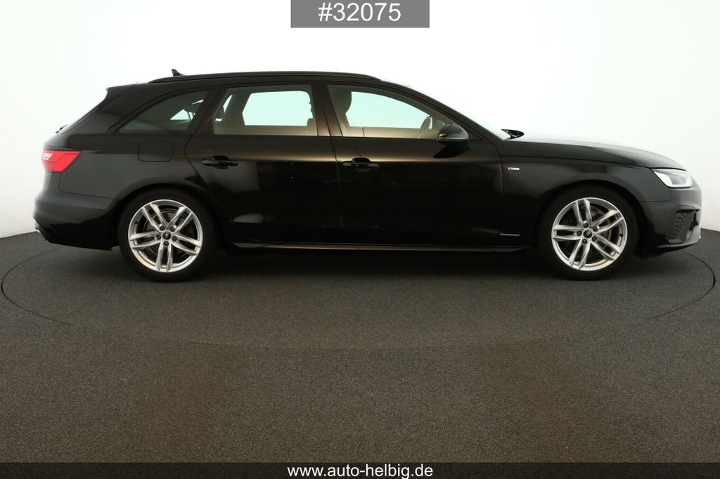 Audi A4 2023 г. Чёрный, пробег 38400 км