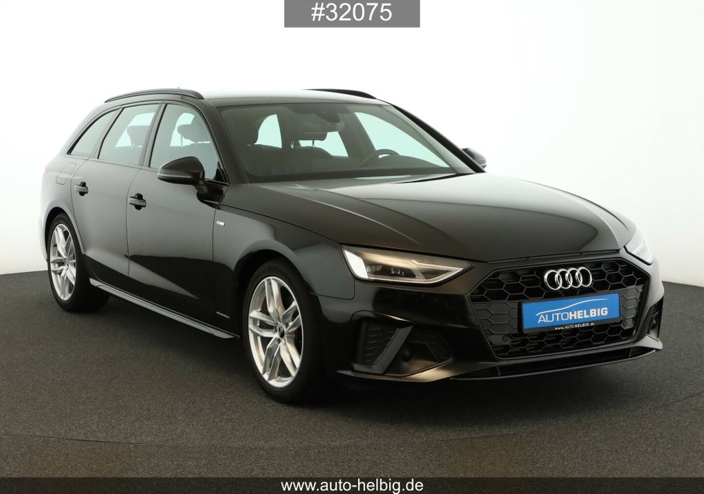 Audi A4 2023 г. Чёрный, пробег 38400 км