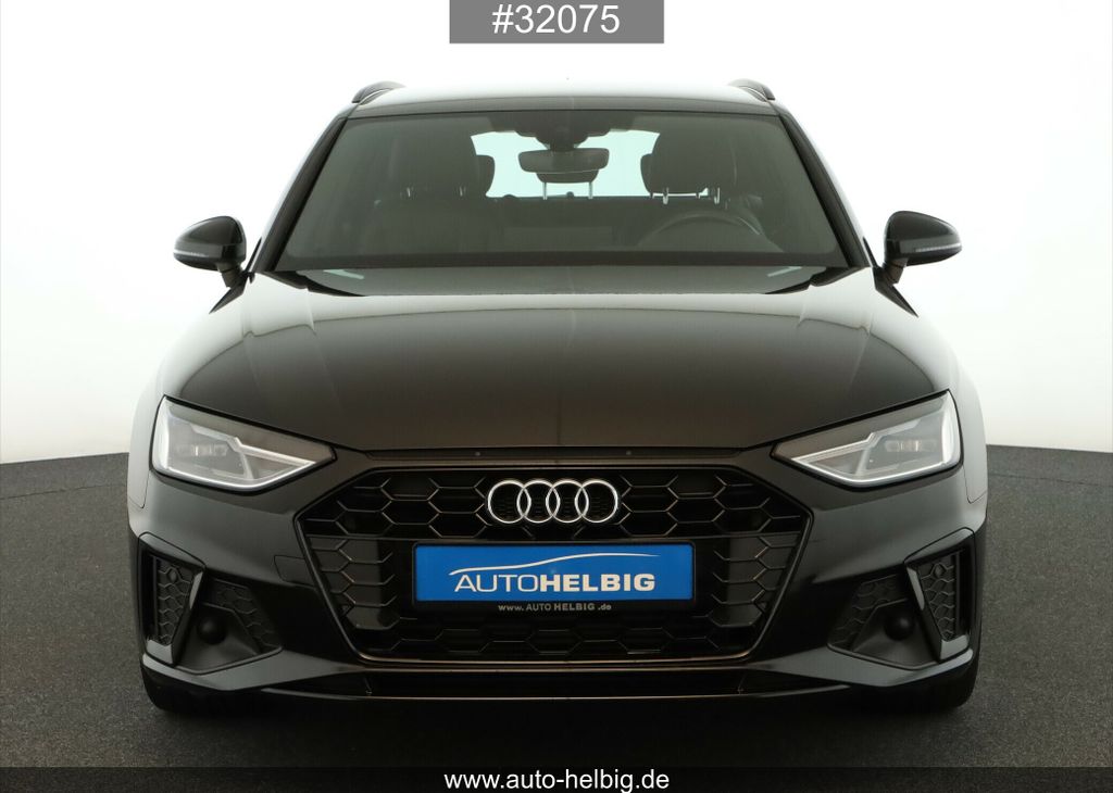Audi A4 2023 г. Чёрный, пробег 38400 км