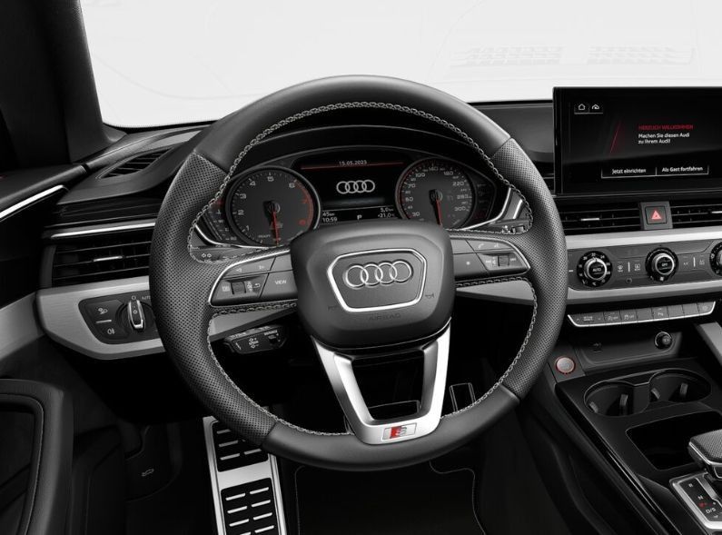 Audi S5 2024 г. Чёрный, пробег 13127 км