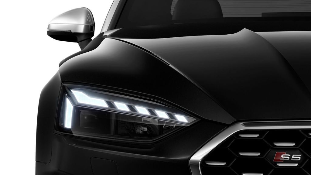 Audi S5 2024 г. Чёрный, пробег 13127 км