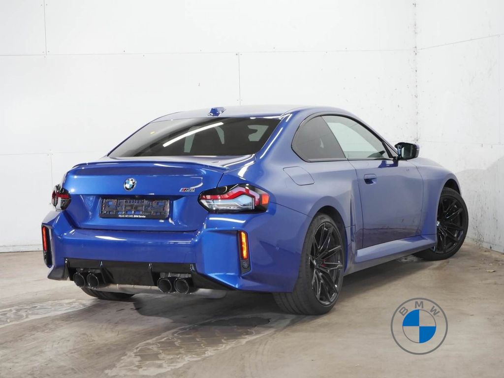 BMW M2 2025 г. Синий, пробег 9500 км