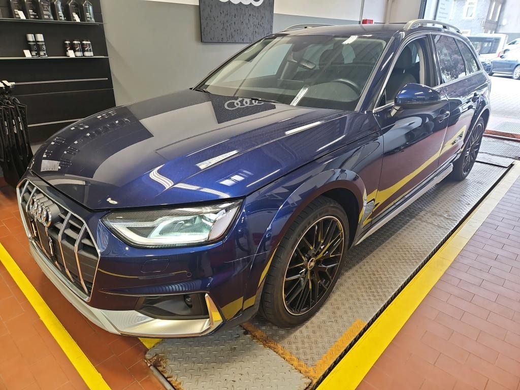 Audi A4 allroad 2022 г. Синий, пробег 45217 км