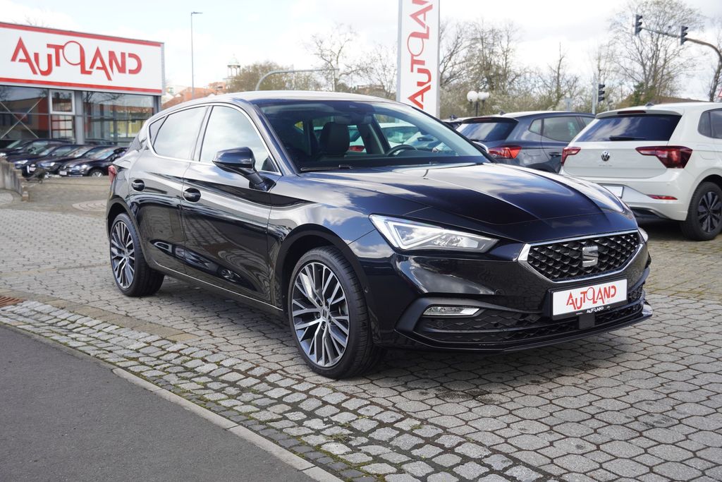 SEAT Leon 2021 г. Чёрный, пробег 43118 км