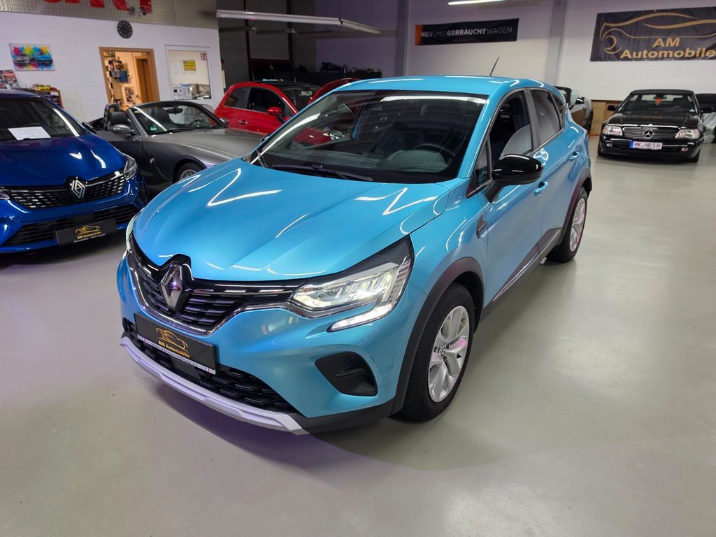Renault Captur 2021 г. Синий, пробег 51850 км