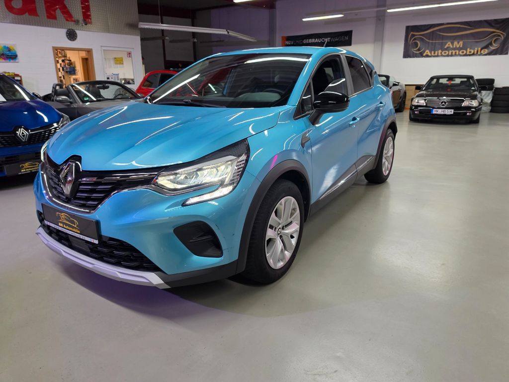 Renault Captur 2021 г. Синий, пробег 51850 км