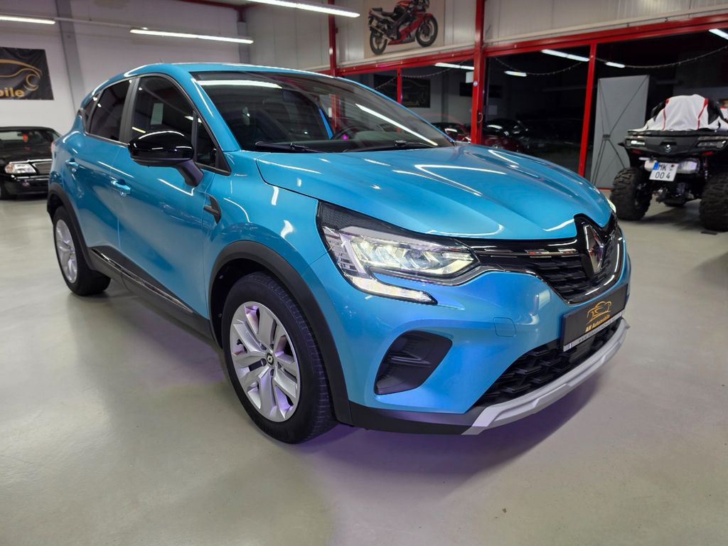 Renault Captur 2021 г. Синий, пробег 51850 км