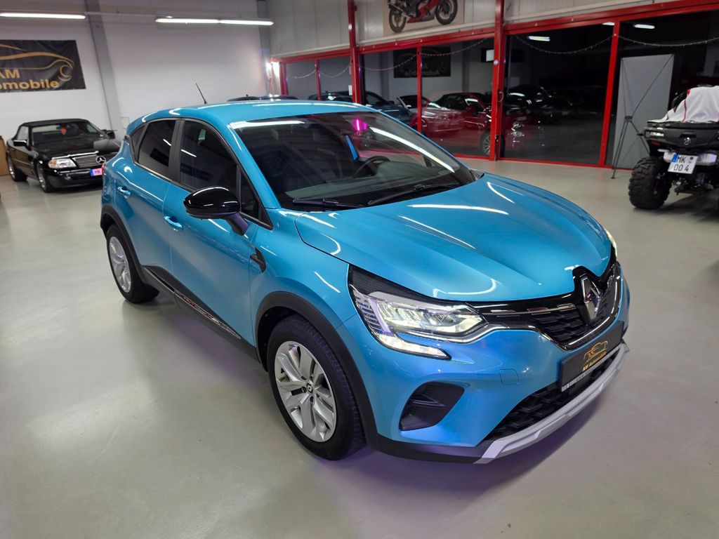 Renault Captur 2021 г. Синий, пробег 51850 км