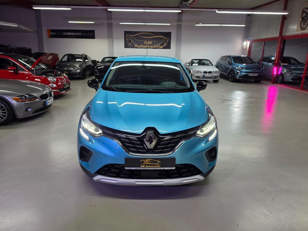 Renault Captur 2021 г. Синий, пробег 51850 км