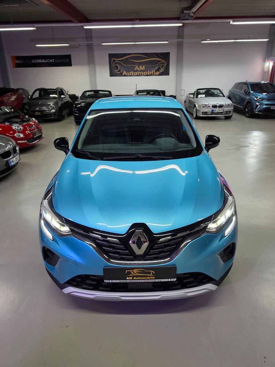 Renault Captur 2021 г. Синий, пробег 51850 км