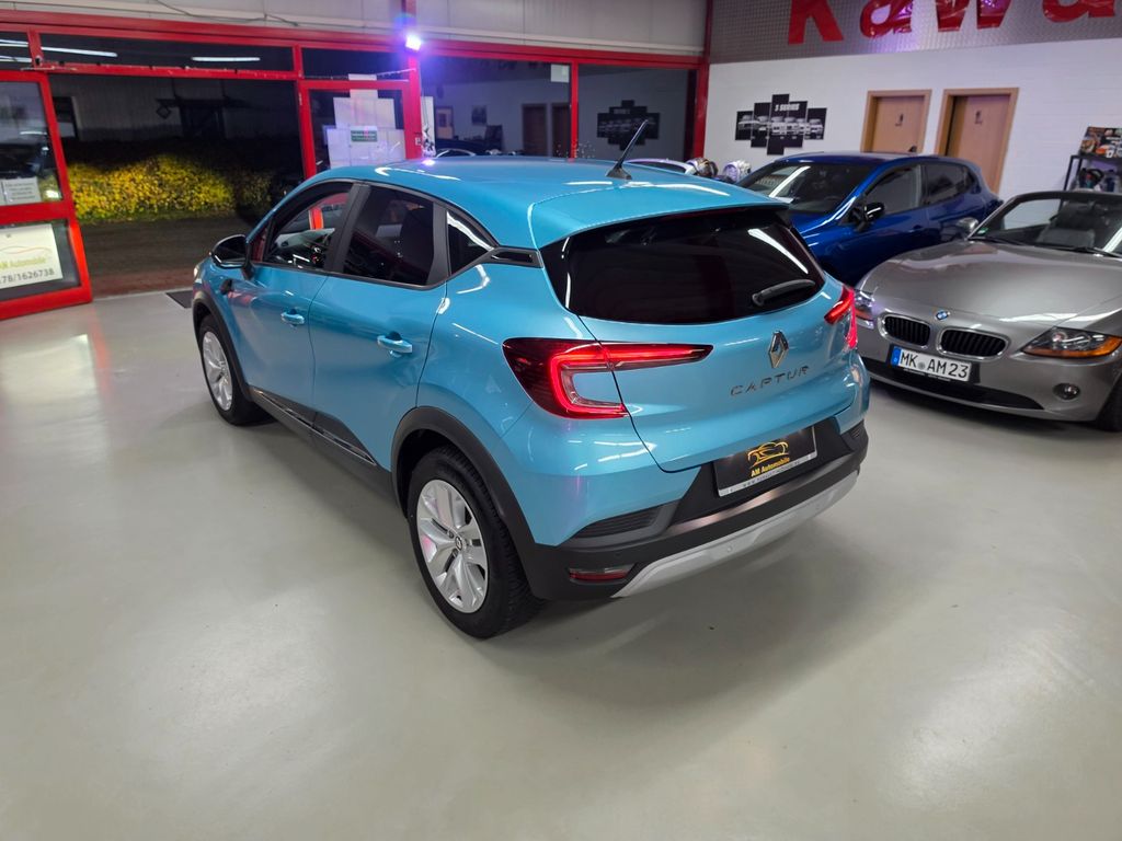 Renault Captur 2021 г. Синий, пробег 51850 км