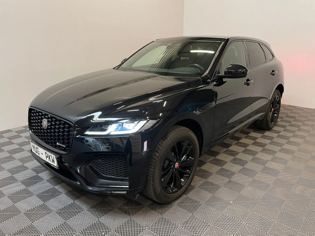 Jaguar F-Pace 2023 г. Чёрный, пробег 58000 км