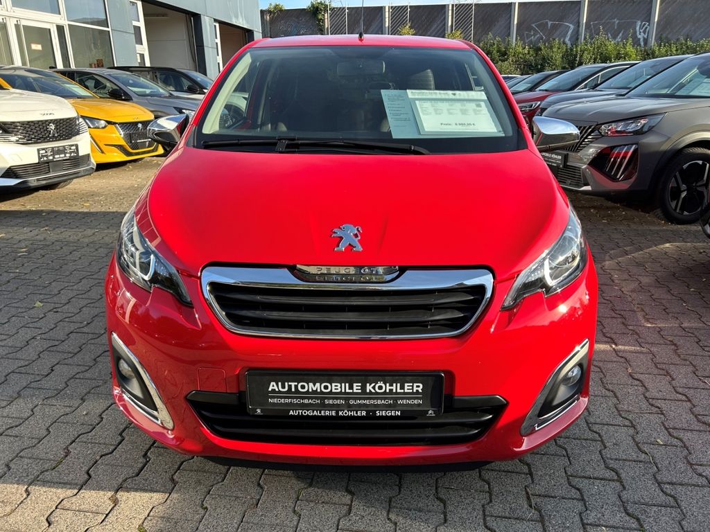 Peugeot 108 2021 г. Красный, пробег 52900 км