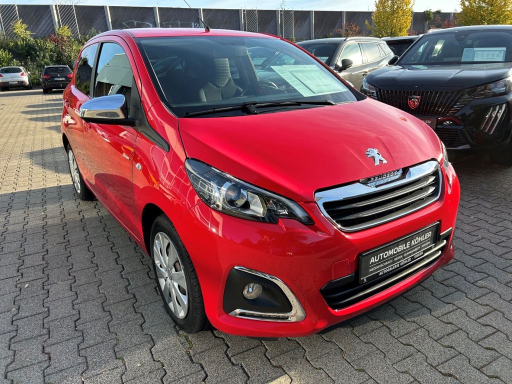 Peugeot 108 2021 г. Красный, пробег 52900 км