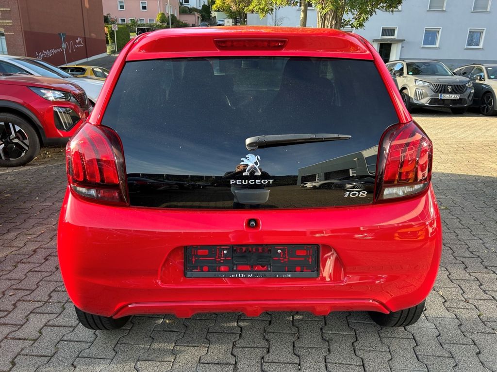 Peugeot 108 2021 г. Красный, пробег 52900 км