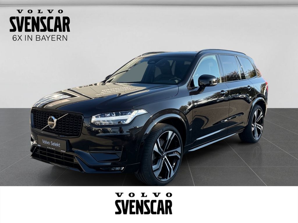 Volvo XC90 2023 г. Чёрный, пробег 51400 км