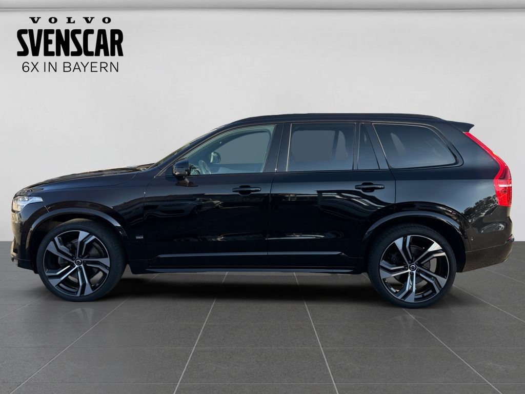 Volvo XC90 2023 г. Чёрный, пробег 51400 км