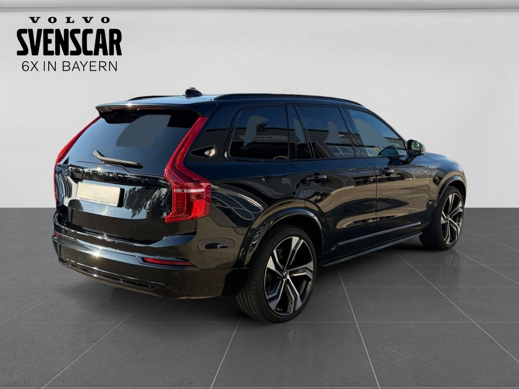 Volvo XC90 2023 г. Чёрный, пробег 51400 км