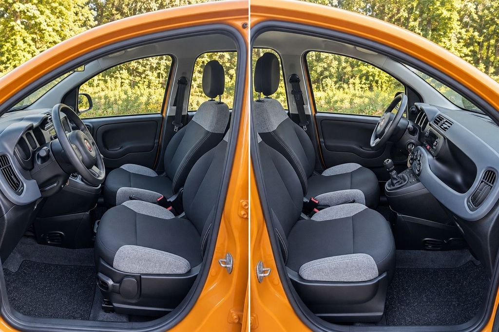 Fiat Panda 2021 г. Оранжевый, пробег 17000 км