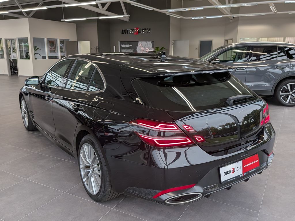 Genesis G70 2023 г. Чёрный, пробег 45482 км