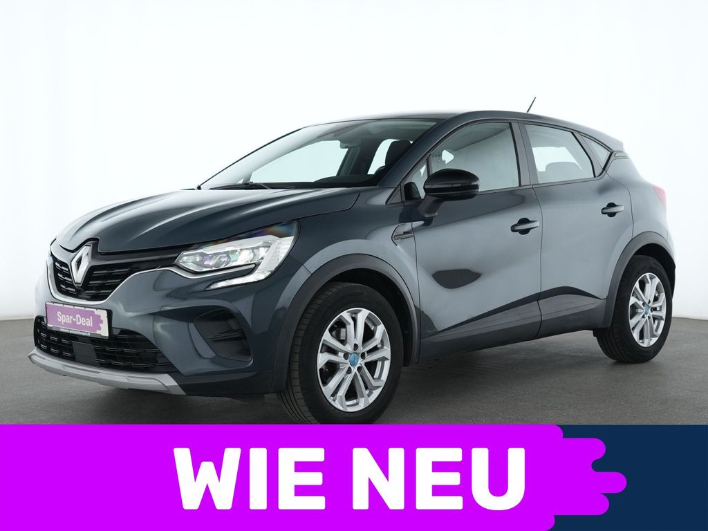 Renault Captur 2023 г. Синий, пробег 55153 км