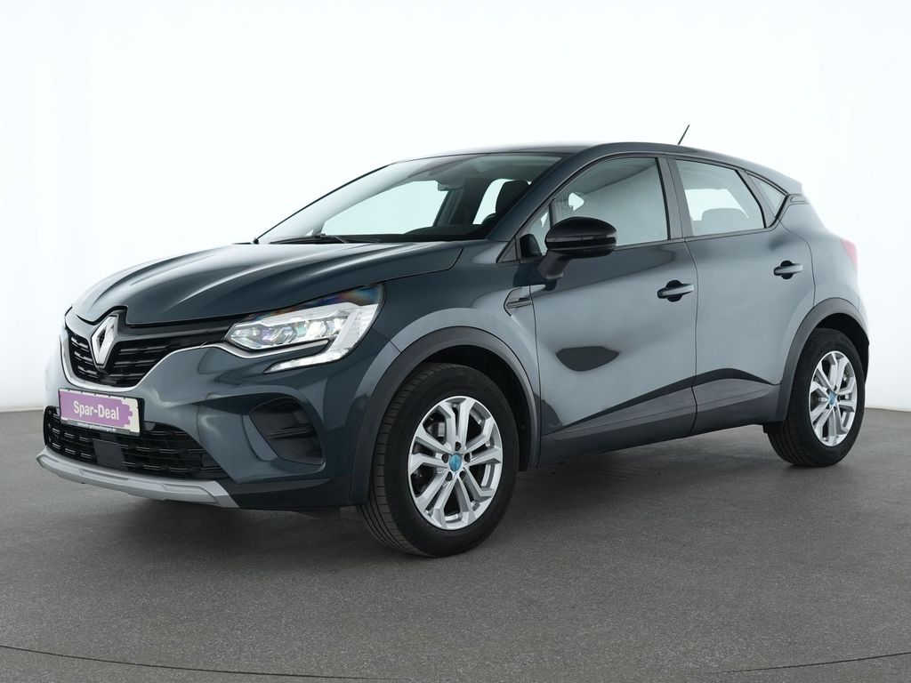 Renault Captur 2023 г. Синий, пробег 55153 км