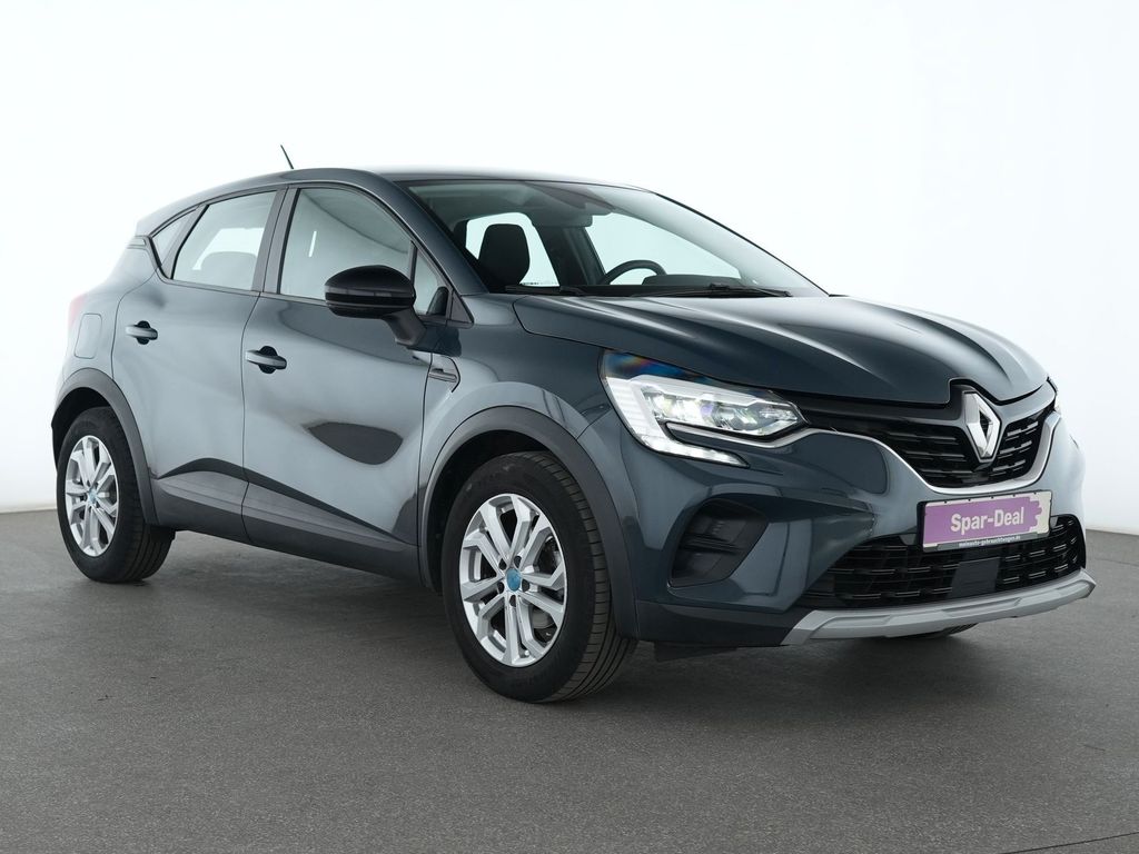Renault Captur 2023 г. Синий, пробег 55153 км