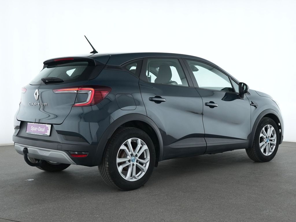 Renault Captur 2023 г. Синий, пробег 55153 км