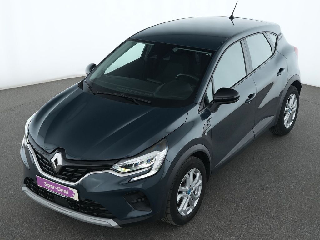 Renault Captur 2023 г. Синий, пробег 55153 км