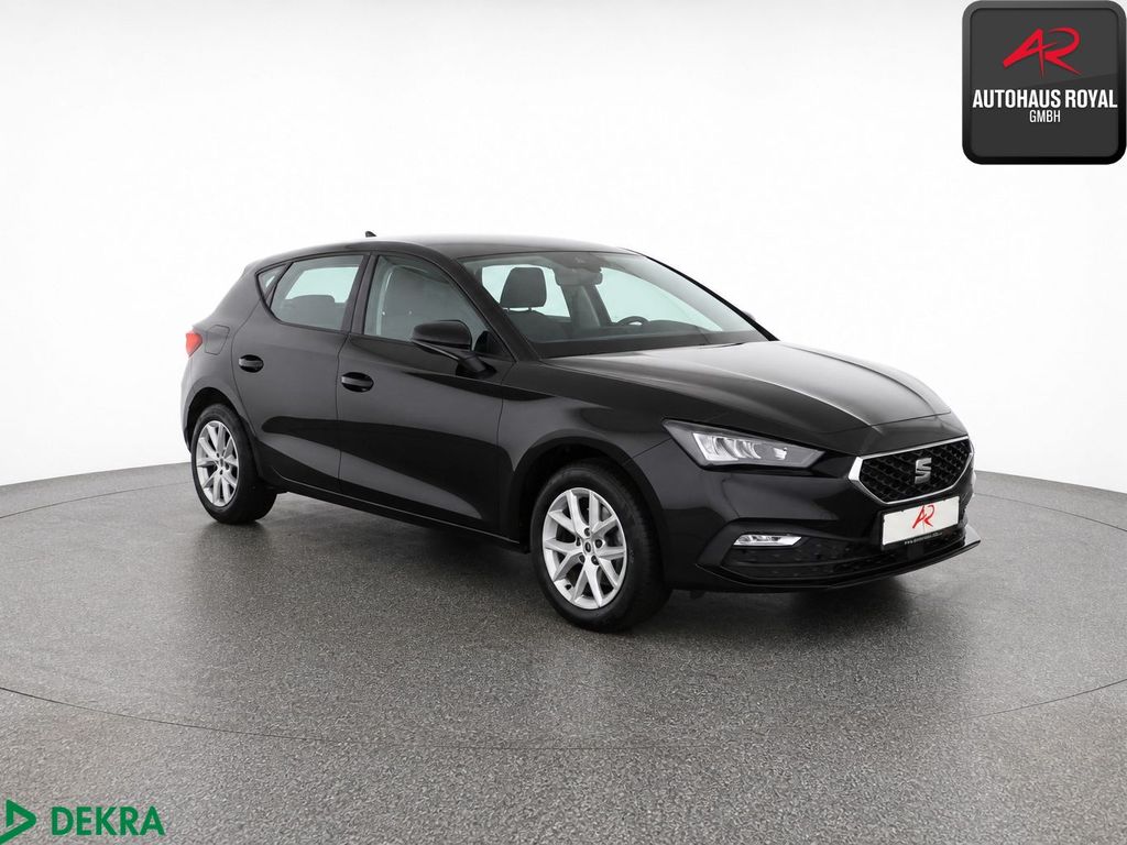 SEAT Leon 2023 г. Чёрный, пробег 59858 км