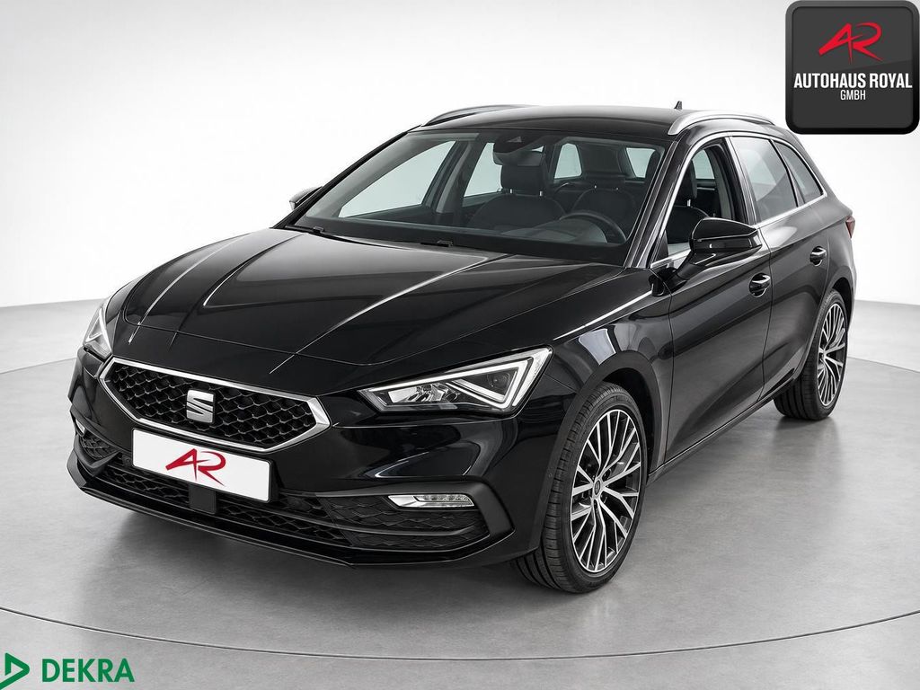 SEAT Leon 2022 г. Чёрный, пробег 47124 км