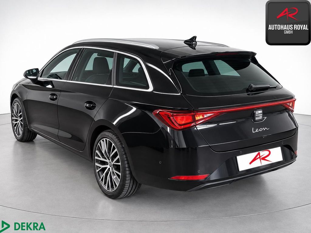 SEAT Leon 2022 г. Чёрный, пробег 47124 км