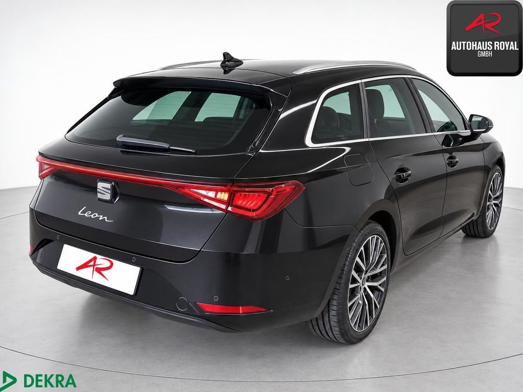SEAT Leon 2022 г. Чёрный, пробег 47124 км