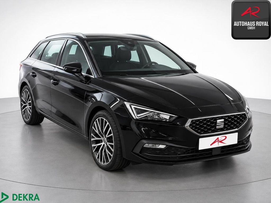 SEAT Leon 2022 г. Чёрный, пробег 47124 км